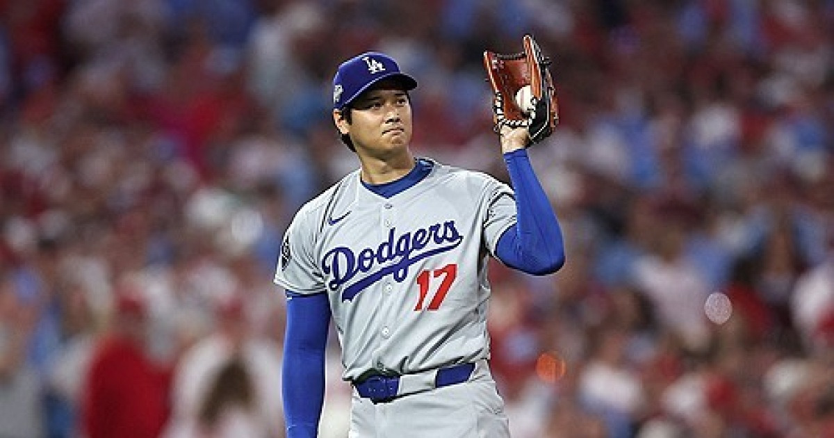 '이럴수가' 오타니가 무너진다… 필라델피아, 2회말 '투수 오타니' 폭격[NLDS]