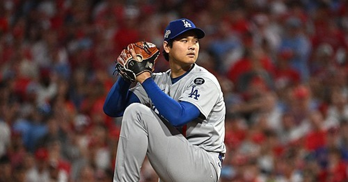 '오타니 PS 첫 선발승' LAD, PHI 꺾고 NLDS 1승 선점