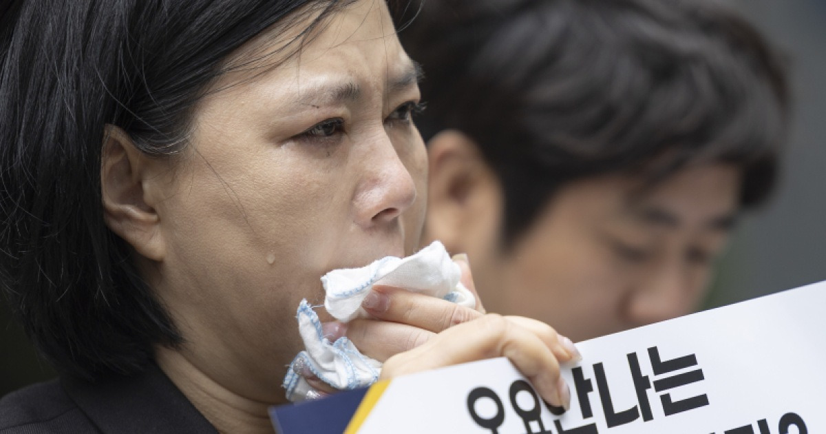 故 오요안나 모친, 27일 만에 단식 중단…MBC 사과 등 약속