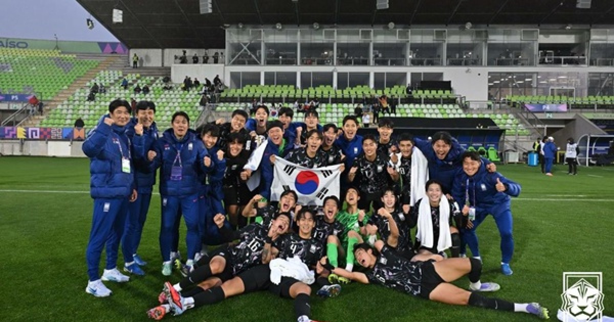 이창원호, U-20 월드컵 16강 진출 확정…모로코 또는 아르헨티나와 맞대결