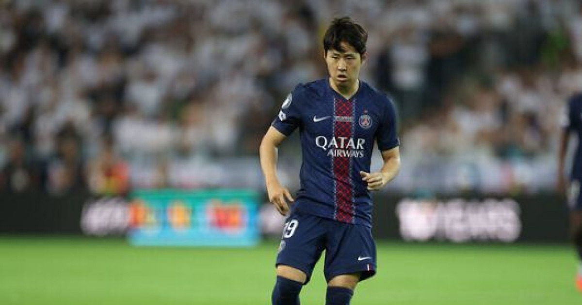 이강인, 치명적 ‘터치 미스’…동점골 빌미 제공→PSG, 릴과 1-1 무