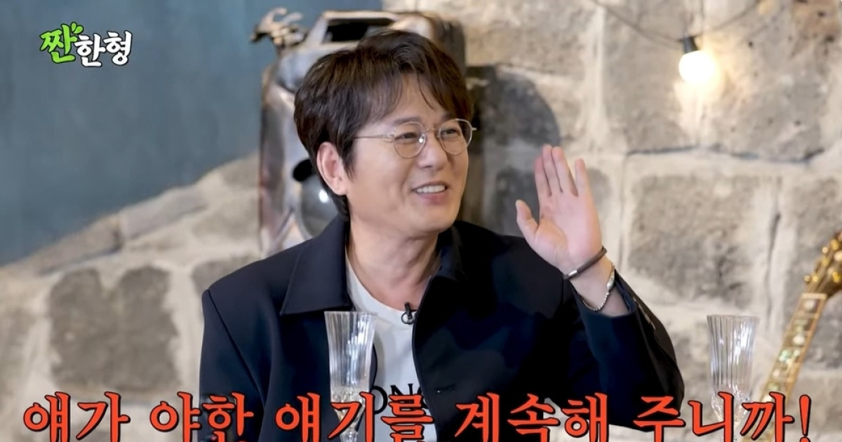신승훈 “신동엽 노래 부탁에 응하는 이유? 야한 얘기 해주니까”(짠한형)