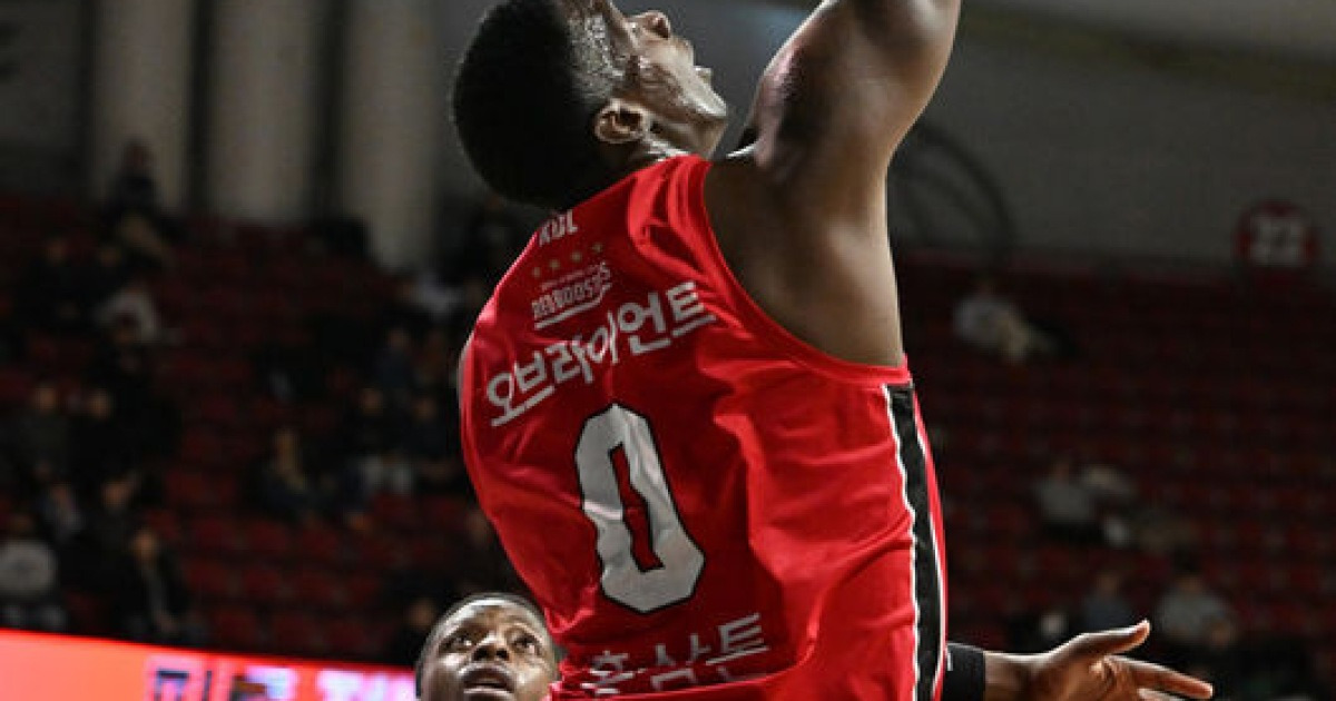 '오브라이언트 23점' 정관장, 가스공사 대파...개막 2연승