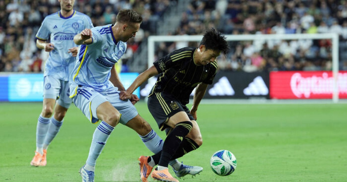 손흥민 '5경기 연속골'은 불발…LAFC, 애틀랜타 꺾고 MLS 5연승