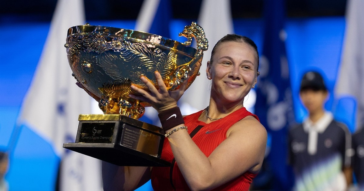 아니시모바, WTA 투어 차이나오픈 테니스 단식 우승