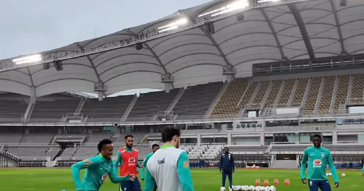 ‘홍명보호와 격돌’ 브라질, 고양서 첫 훈련 돌입