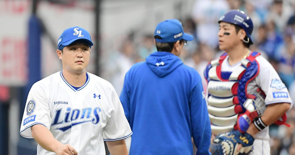 70억 들여 영입했는데, 사구 교체에 미출전 명단 굴욕까지...최원태의 암울한 가을 [WC2 현장]
