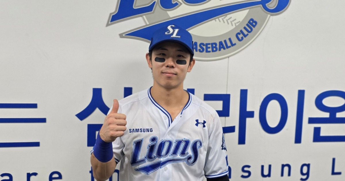 호수비는 김성윤이 했는데, "원태인에게 고맙다"고 한 이유는? 그에게 '필생즉사'란 [WC2 인터뷰]