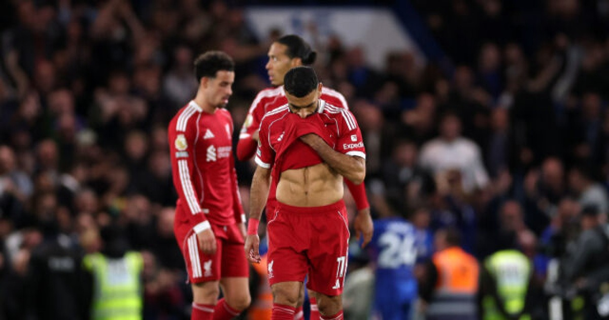 "리버풀은 마치 농구팀처럼 보인다"…'7연승 후 3연패'에 분노한 레전드 직격 비판