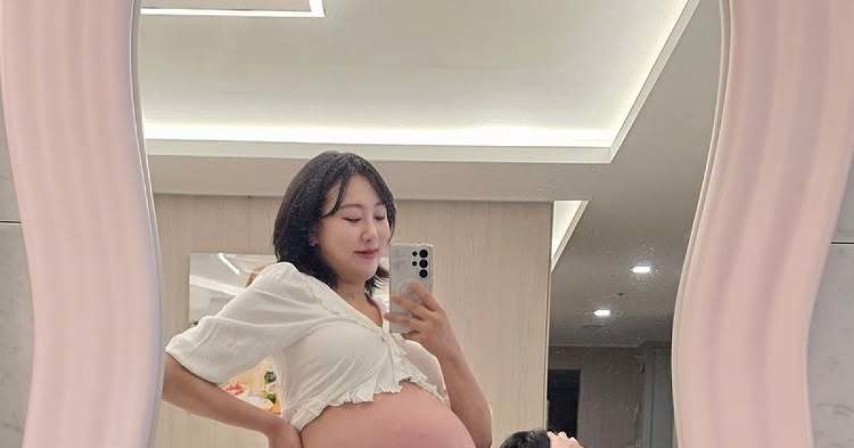 ‘쌍둥이 출산 D-10’ 임라라, 터질 듯한 만삭 배 “가려움증+갈비뼈 통증 버티기 힘들어”