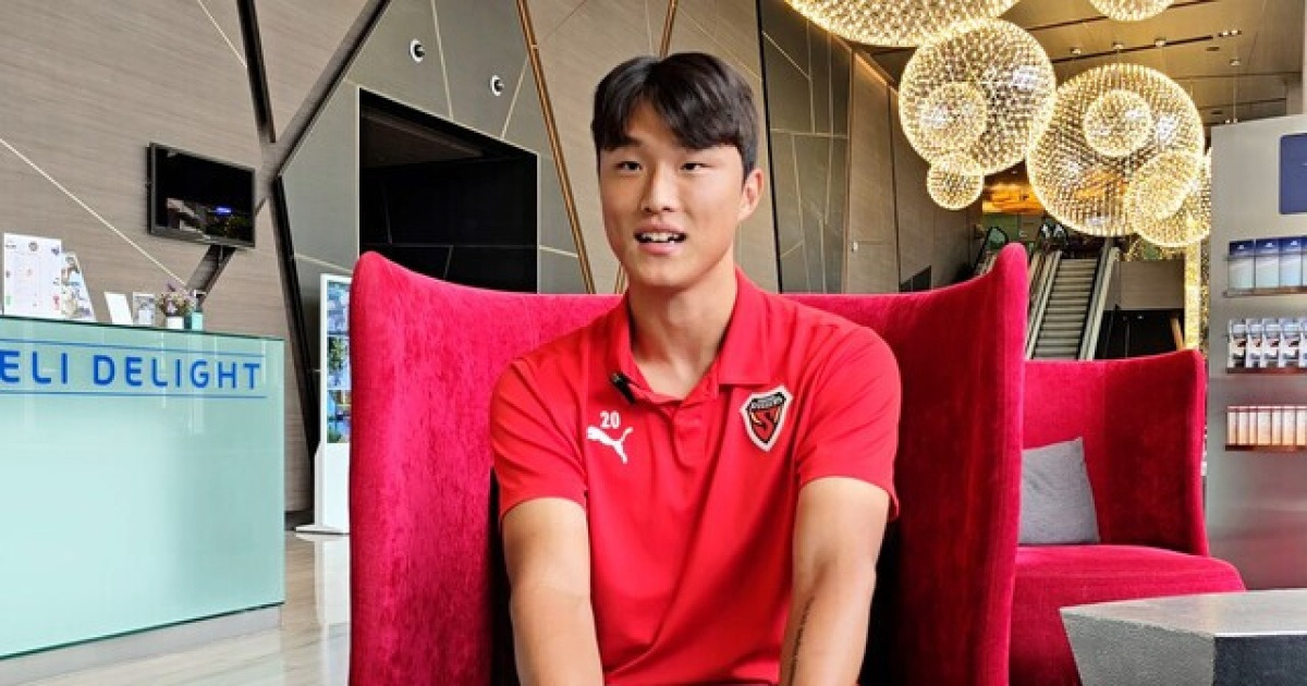 [BE.현장] 부상 악몽 털고 다시 도전하는 포항 안재준, "한 번만 증명하면 흐름은 분명 온다"