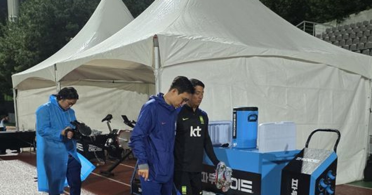 걱정은 김민재였는데...훈련 중 황희찬이 통증 호소→브라질전 앞두고 변수 발생 [오!쎈 현장]