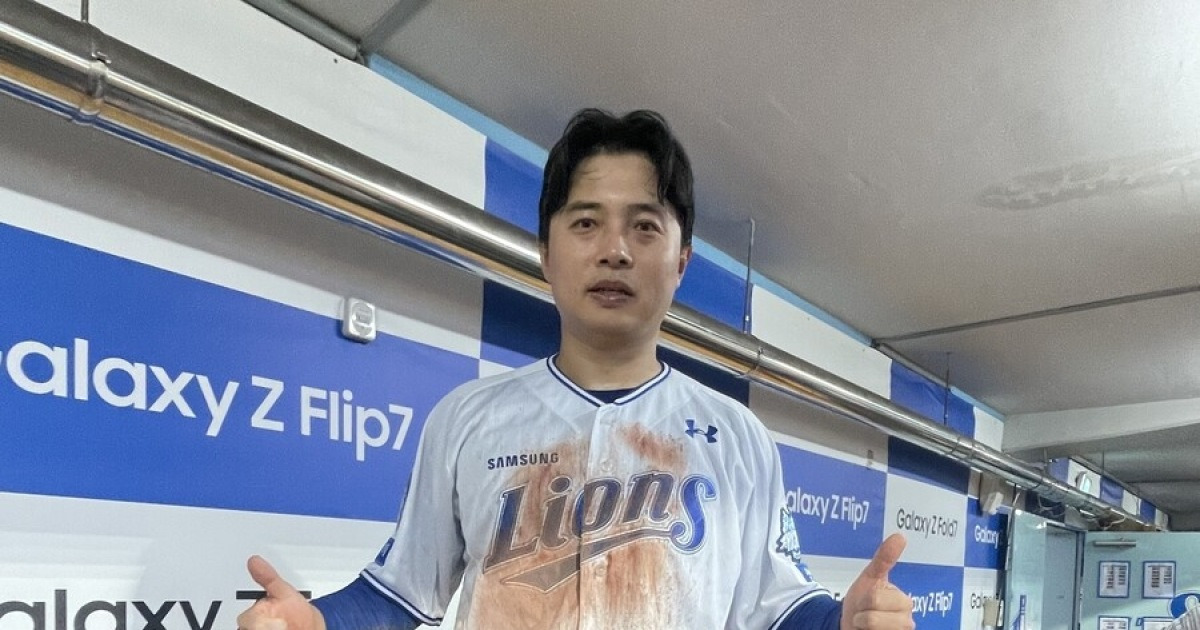 거기서 '3루'를 훔치다니, '김헌곤'이라 가능했구나…"자신 있어 코치님께 사인 드렸다"