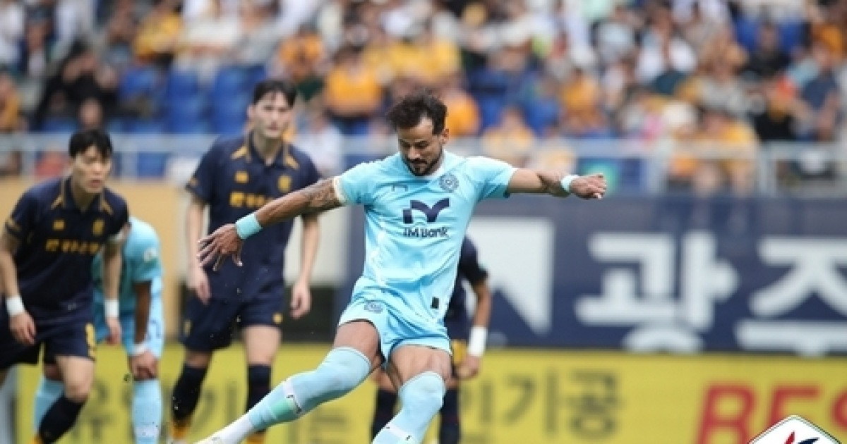 김천상무 5명·대구FC 2명, K리그1 32라운드 베스트일레븐 선정