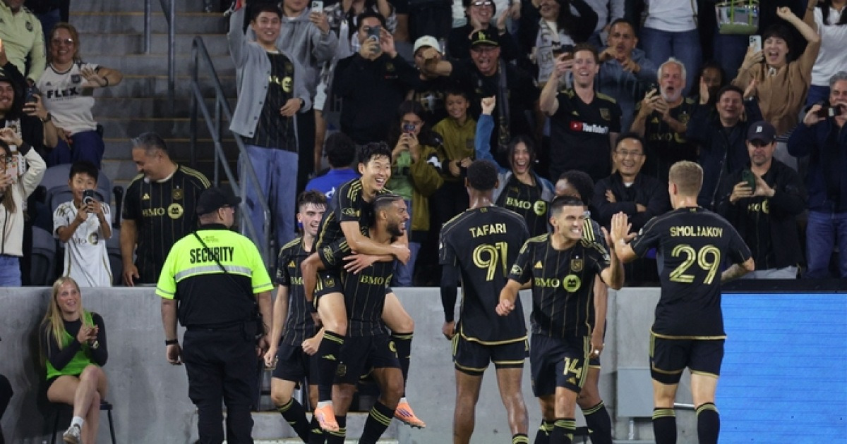 손흥민-부앙가 빠졌지만 또 승리, LAFC 파죽의 6연승 극적 1위까지 노린다
