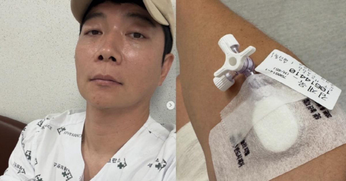 "얼굴 50바늘 꿰맸다" 김재욱, 동생 3번째 암수술 이어 추석에 또 눈물
