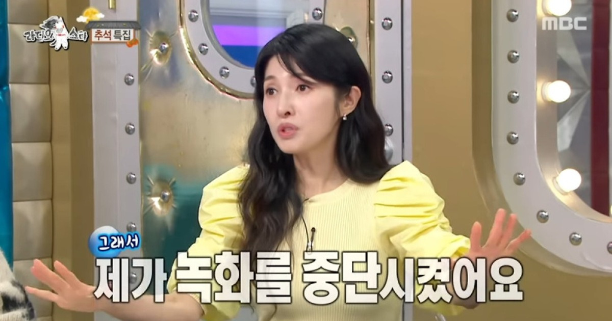 김경란, 촬영 중 선우용여 뇌경색 감지→녹화 중단 (라스)