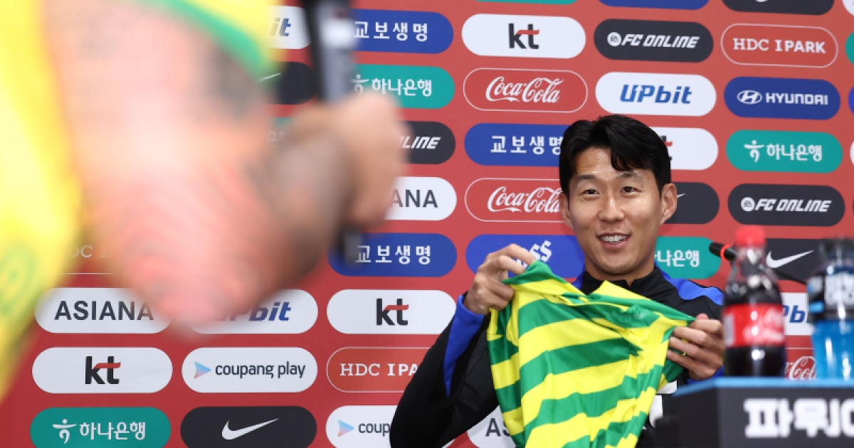 “이래서 브라질과 잘 맞아” 활짝 웃은 손흥민, “韓 최다 출전? 영광…행복한 하루 됐으면” [IS 상암]