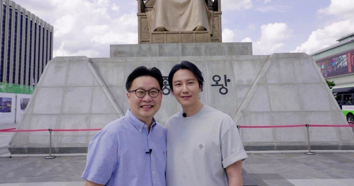 김남길-서경덕, 한글날 맞아 '한글 세계화 캠페인'