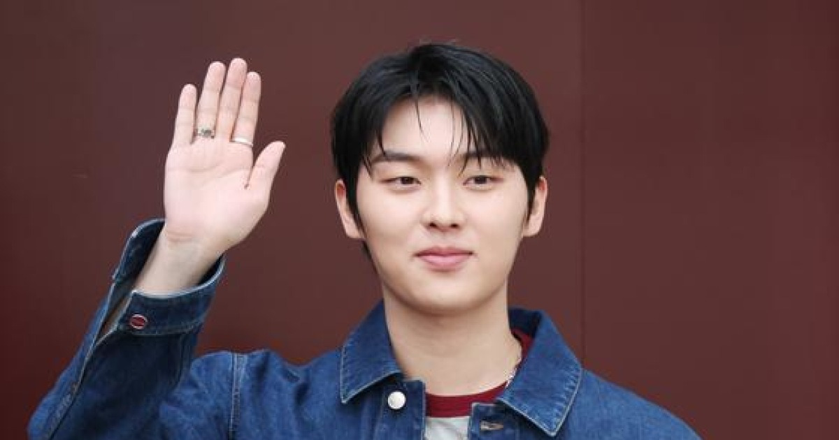 최현욱, 어린이 시타자에 강속구 시구 사과 “떨려서 그만…”