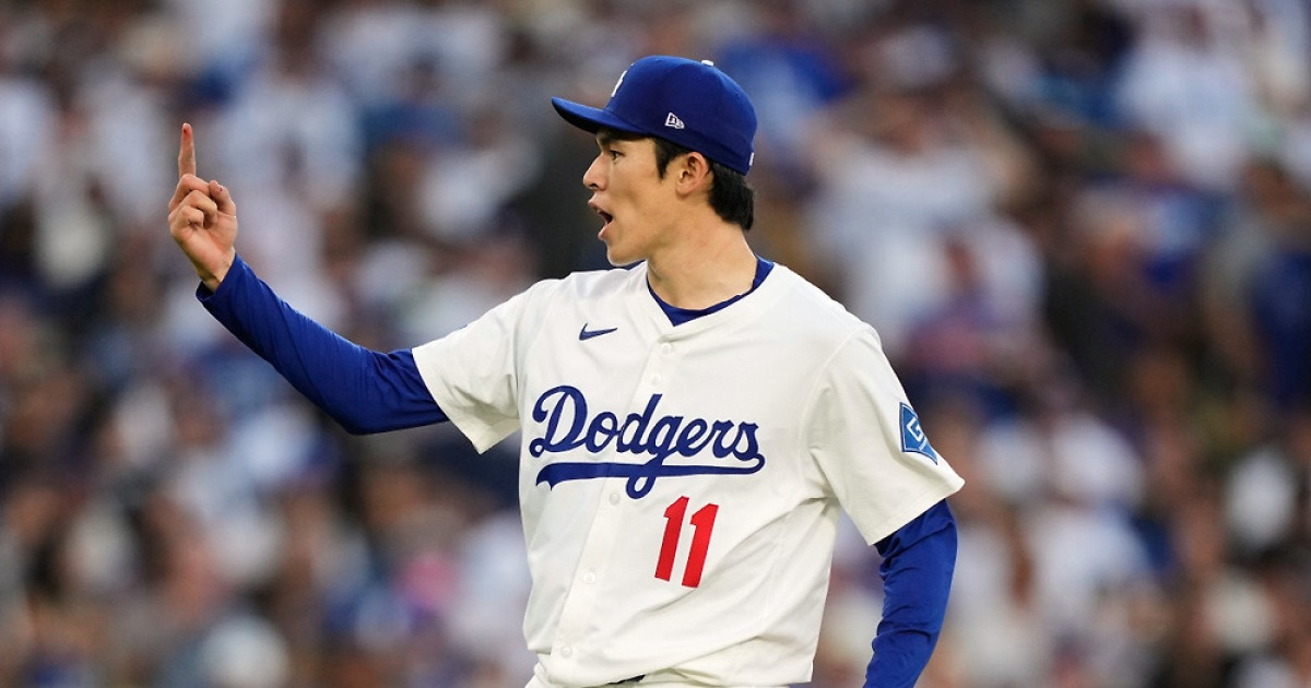 "2주 전엔 상상도 못했다" 충격 휩싸인 LAD, 향후 붙박이 마무리 가능성 제기...사사키의 재발견