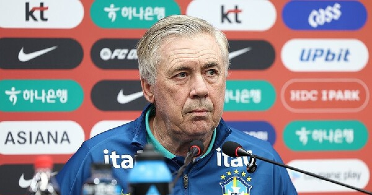 홍명보 듣고있나… '명장' 안첼로티가 진단한 '한국 스리백' 무너진 이유