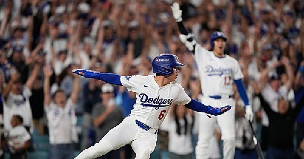 김혜성, 연장 11회 끝내기 득점…다저스, 2년 연속 NLCS 진출(종합)