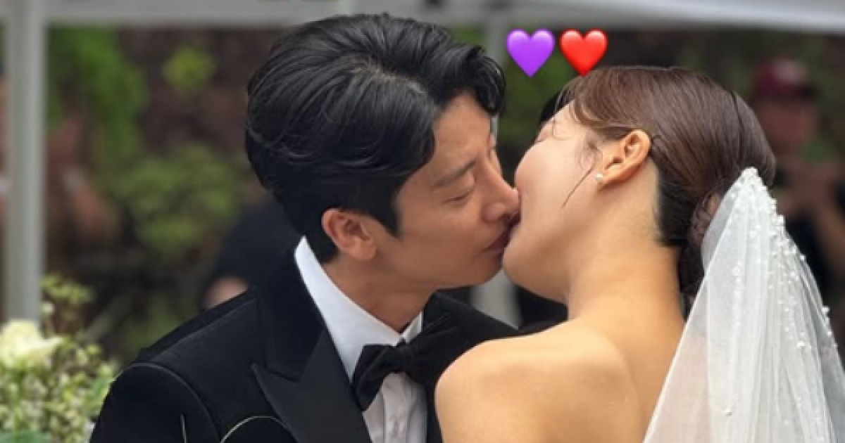 조완기, 오늘(11일) 미모의 비연예인과 결혼..영화같은 야외 결혼식 현장[핫피플]