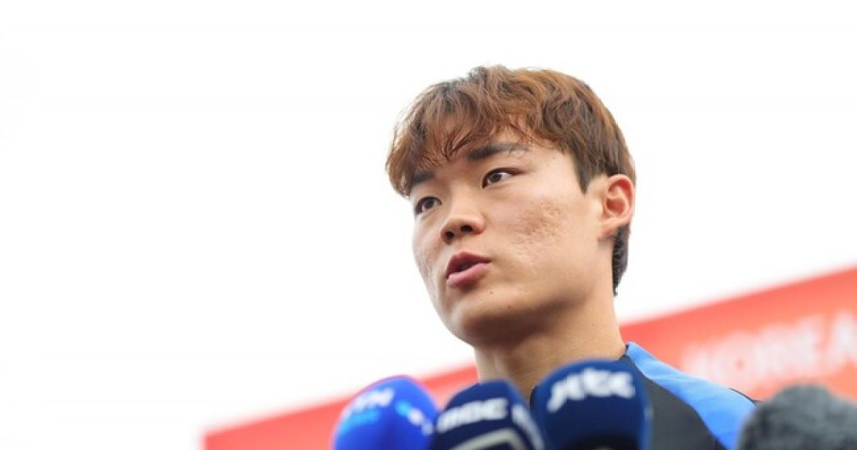 3년 전 WC 못 뛰었던 오현규 “강팀 상대할 때 재밌어, 브라질에 배운 점 많았다” (일문일답)