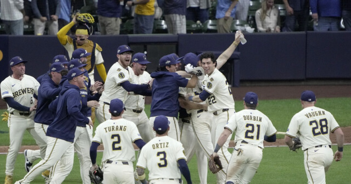 밀워키, 컵스 꺾고 NLCS 진출…다저스와 14일부터 격돌