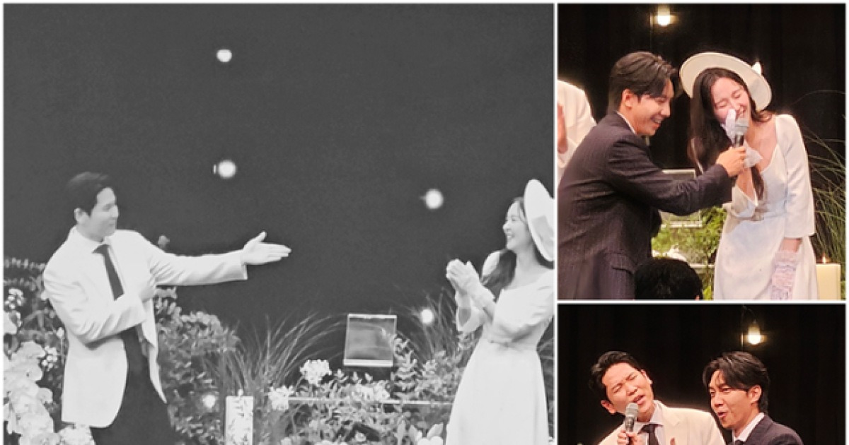 [단독] 조세호·지석진 사회, 이승기·김용준·허각 축가… 스타 총출동한 PD♥감독 결혼식