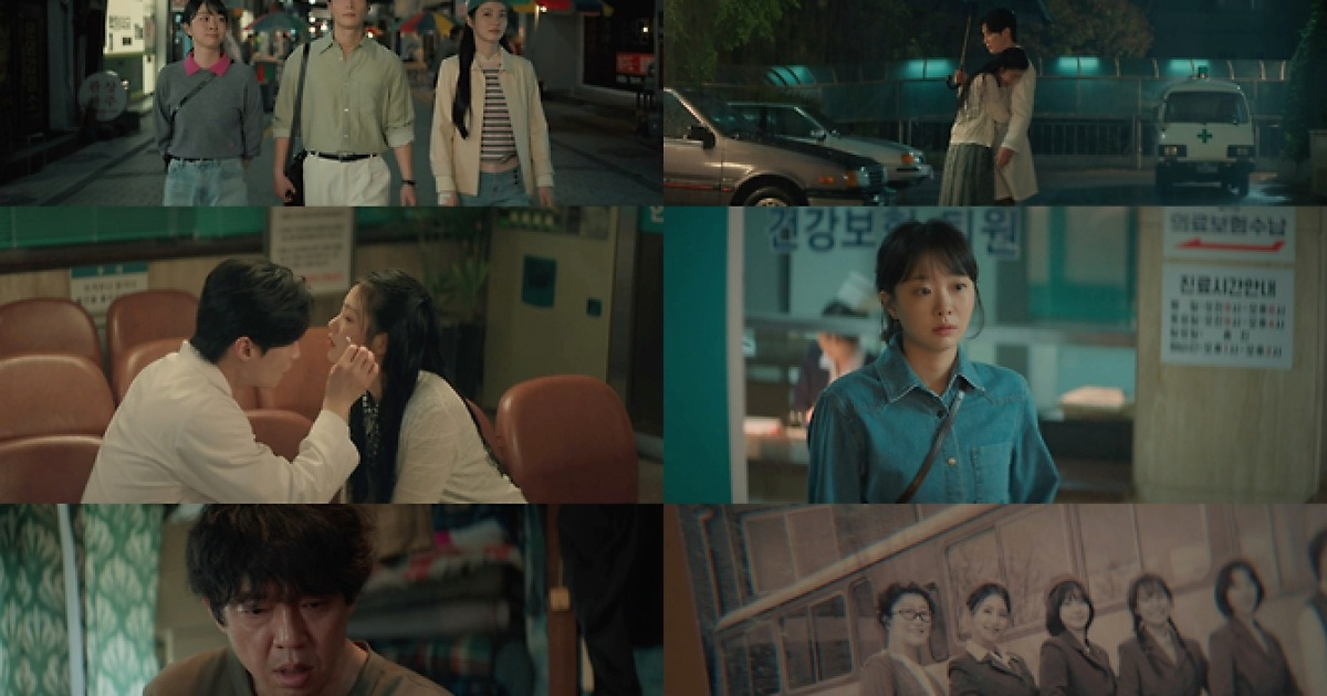 ‘백번의 추억’ 김다미-신예은, 사랑이 붙었다···우정 금가나