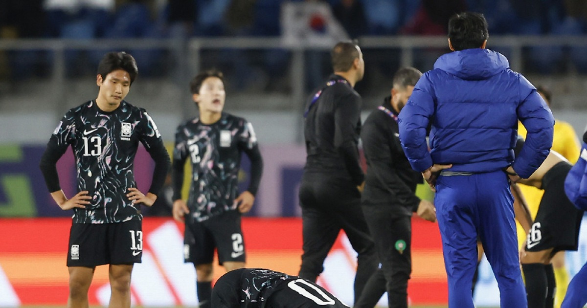U-20 월드컵 실패로 본 한국 축구의 문제점…K리그 U-21 출전비율 단 6.4%, 나이든 리그에서 뛰지 못하는 유망주들