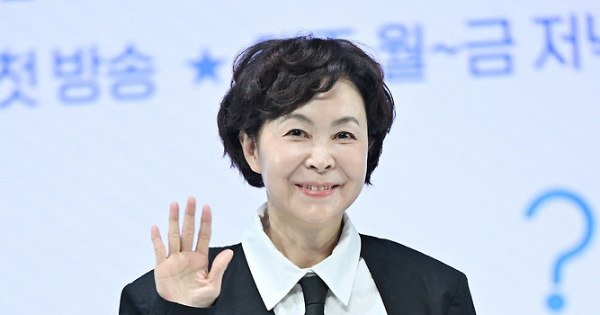 금보라 제작발표회 현장