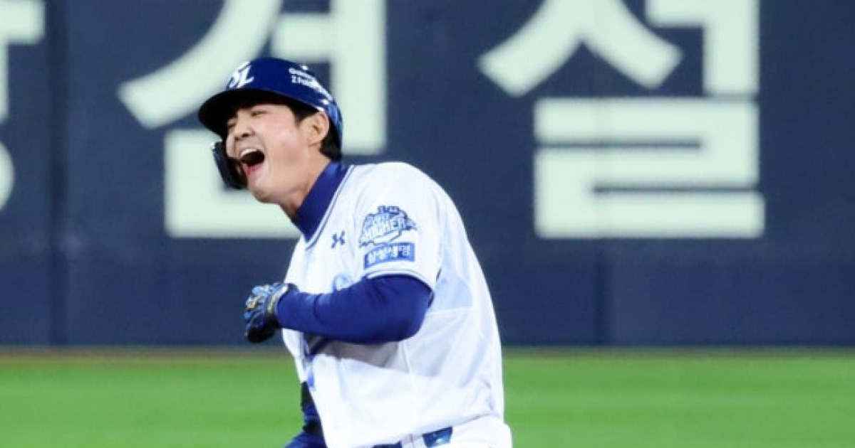 '원태인 가을쇼-살아난 구자욱' 삼성, '100% 확률' 챙겼다... 시리즈 2승 1패 우위 [준PO3 현장리뷰]