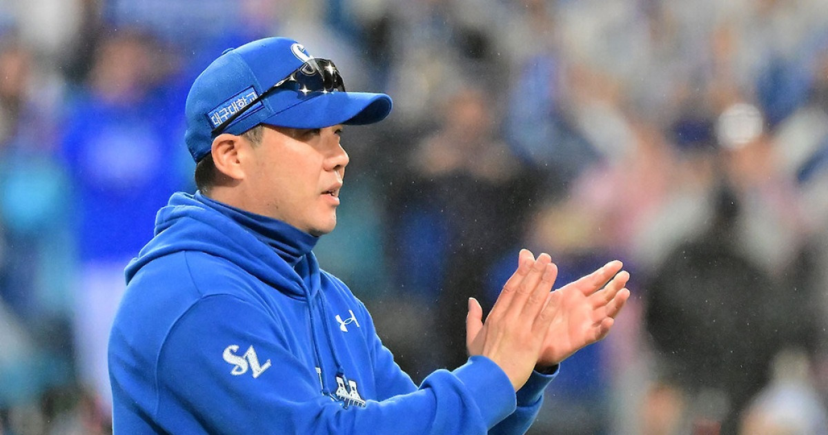 박진만 감독 "가라비토가 4차전 불펜 대기 자원…후라도 잘 던져 내일 끝났으면" 총력전 예고 [준PO3 코멘트]