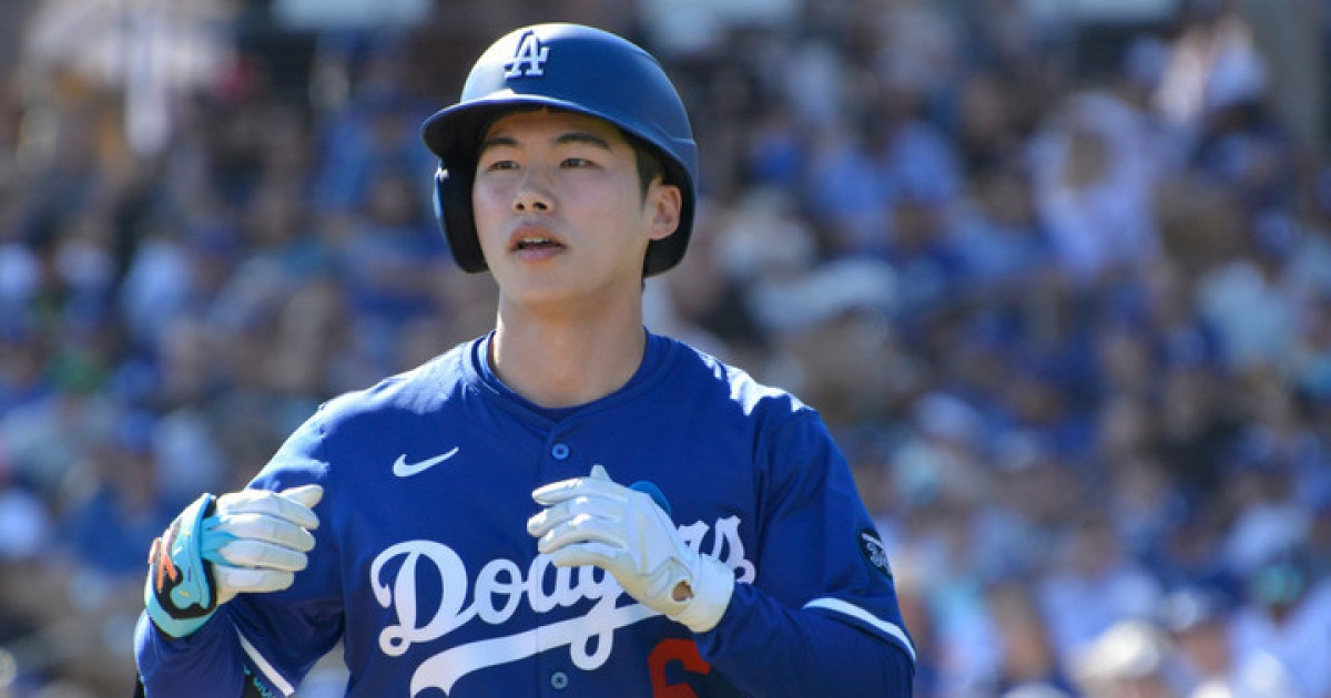 '대박' 김혜성, 또 살아 남았다…NLCS 로스터 포함, 우승 향해 계속 달린다