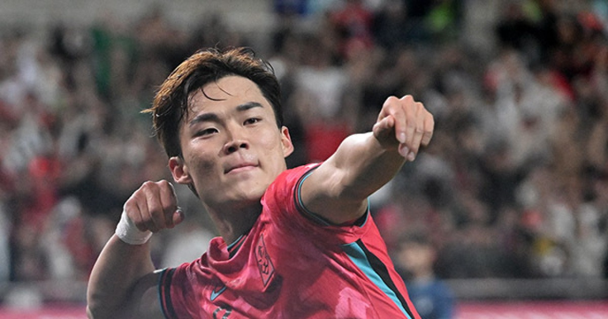 홍명보호, 브라질전 패배 딛고 파라과이에 2-0 승 [TF사진관]