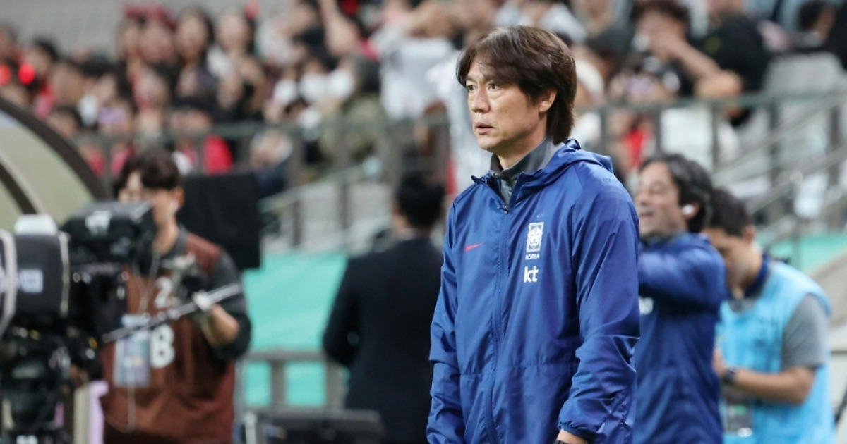 홍명보 감독 "손흥민, 원래 교체 투입 계획했다... 브라질전 대패 극복 훌륭" [상암 현장]