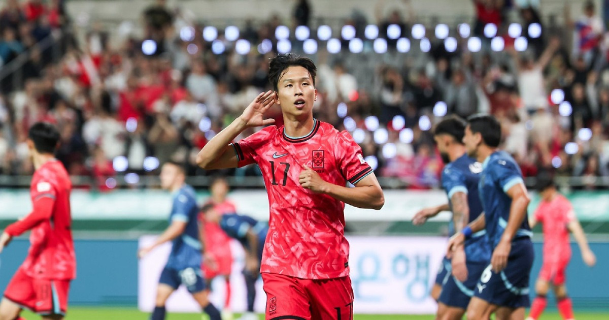 ‘엄지성-오현규 축포’ 홍명보호, 파라과이 제압했지만…공격 템포+속도 합격점, 불안정한 스리백은 ‘아직’ [SD 상암 리뷰]