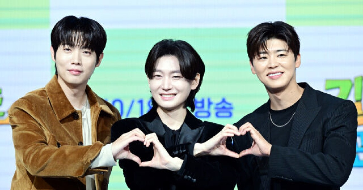 "답답함이 재밌다" 손태진X김용빈X박지현, '길치라도' 여행 OK [MD현장](종합)