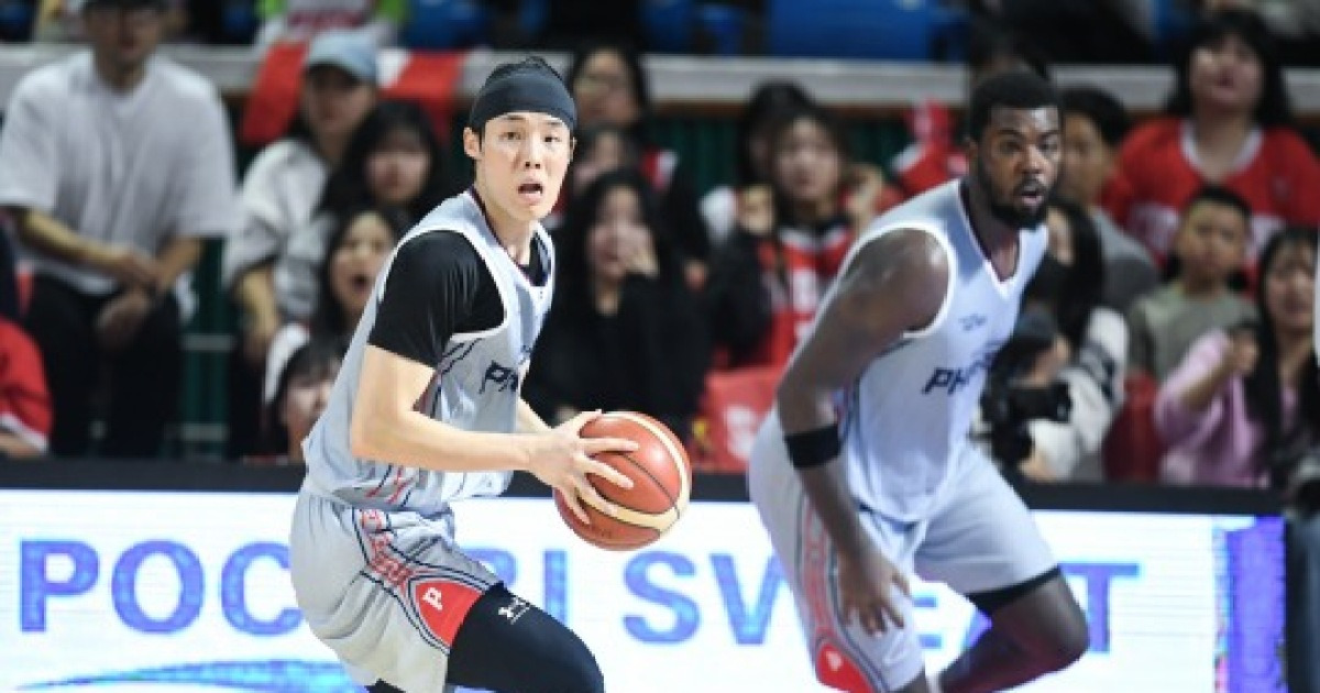 '정준원 22점 활약' 현대모비스, SK 78-75 꺾고 2연승...공동 6위