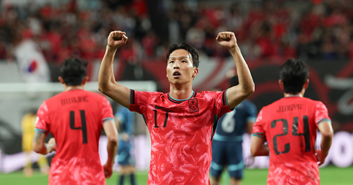 한국 축구, FIFA 랭킹 23→22위로 상승…일본 19위