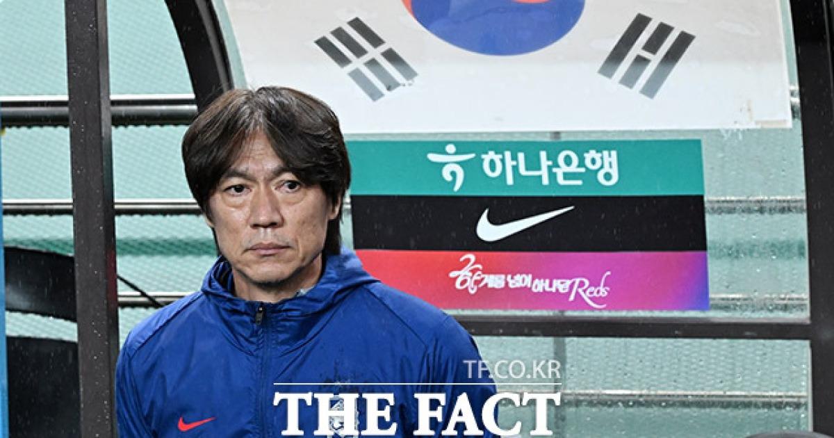 '홍명보호', FIFA 10월 랭킹 22위...북중미 월드컵 2포트 '유력'