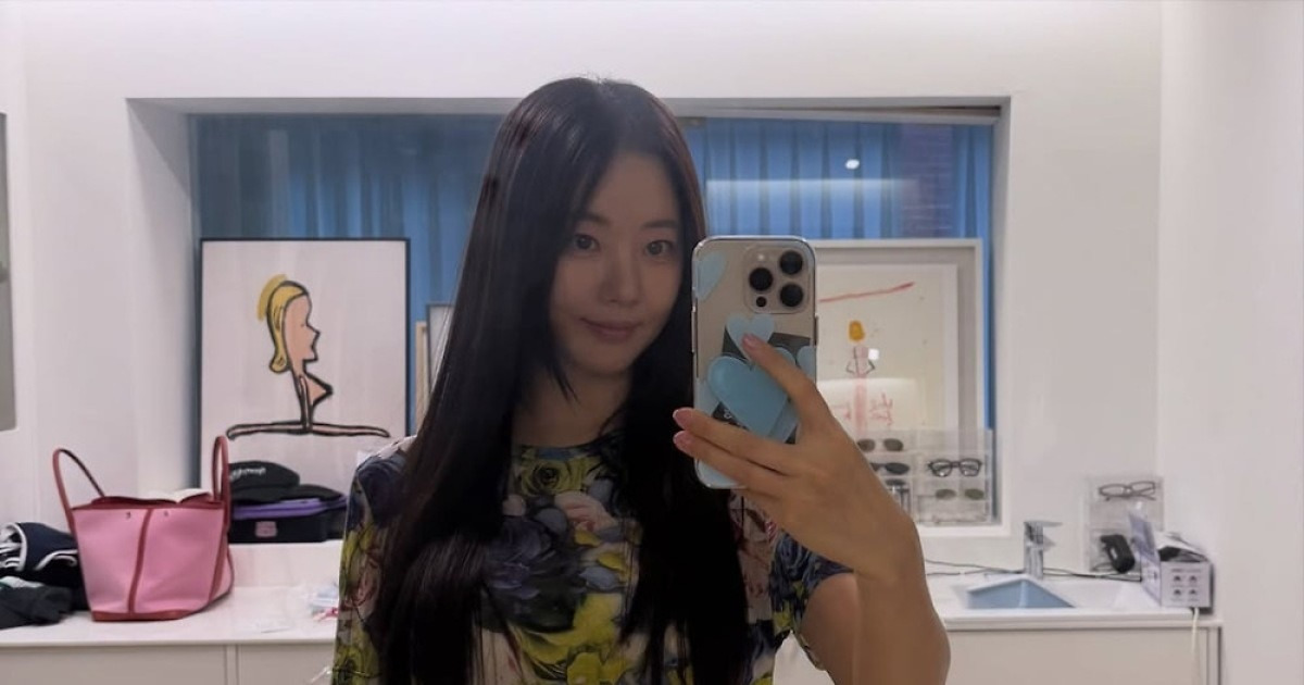 김사랑 셀카