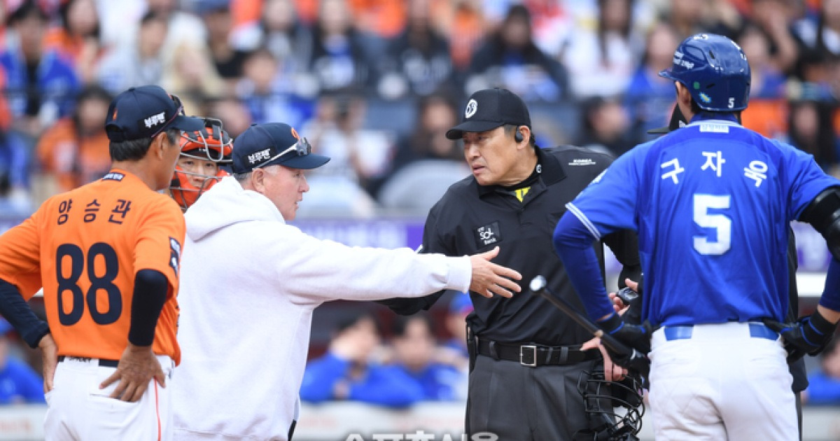 “몰랐다, 고의 아냐” 폰세 해명→구자욱은 여전히 ‘언짢다’…“규정 악용, 기분이 좋지 않다” [PO2]