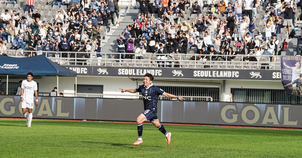 '서재민-정재민-차승현 연속골' 이랜드, 부산에 3-0 완승 '홈 9경기 무승 탈출+6경기 무패+5위 수성'[K2 현장 리뷰]