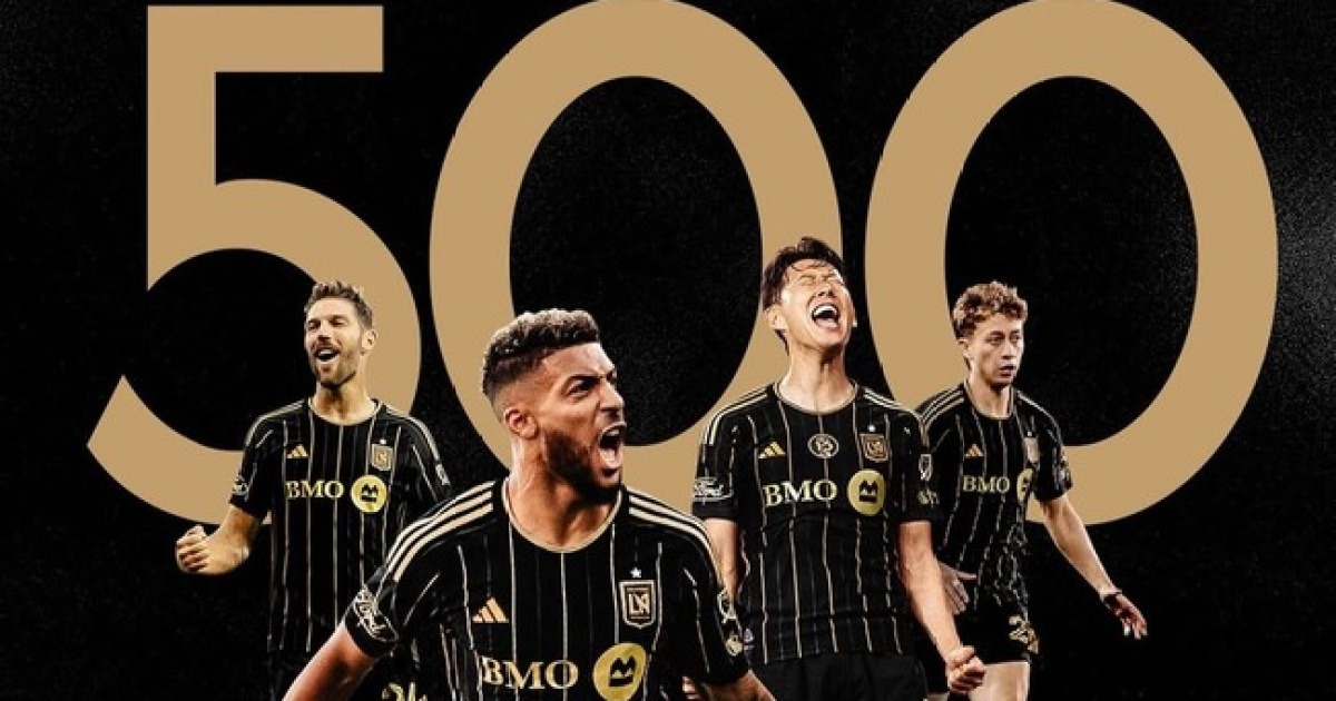 [오피셜] 어떻게 이런 일이...손흥민 LAFC 9호 골=구단 통산 500번째 골, MLS 역대 최단시간 신기록