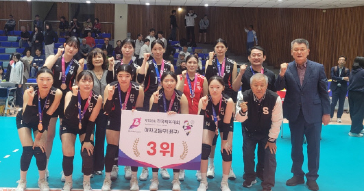 [제106회 전국체전]선명여고·양산시청, 배구 2연패 좌절