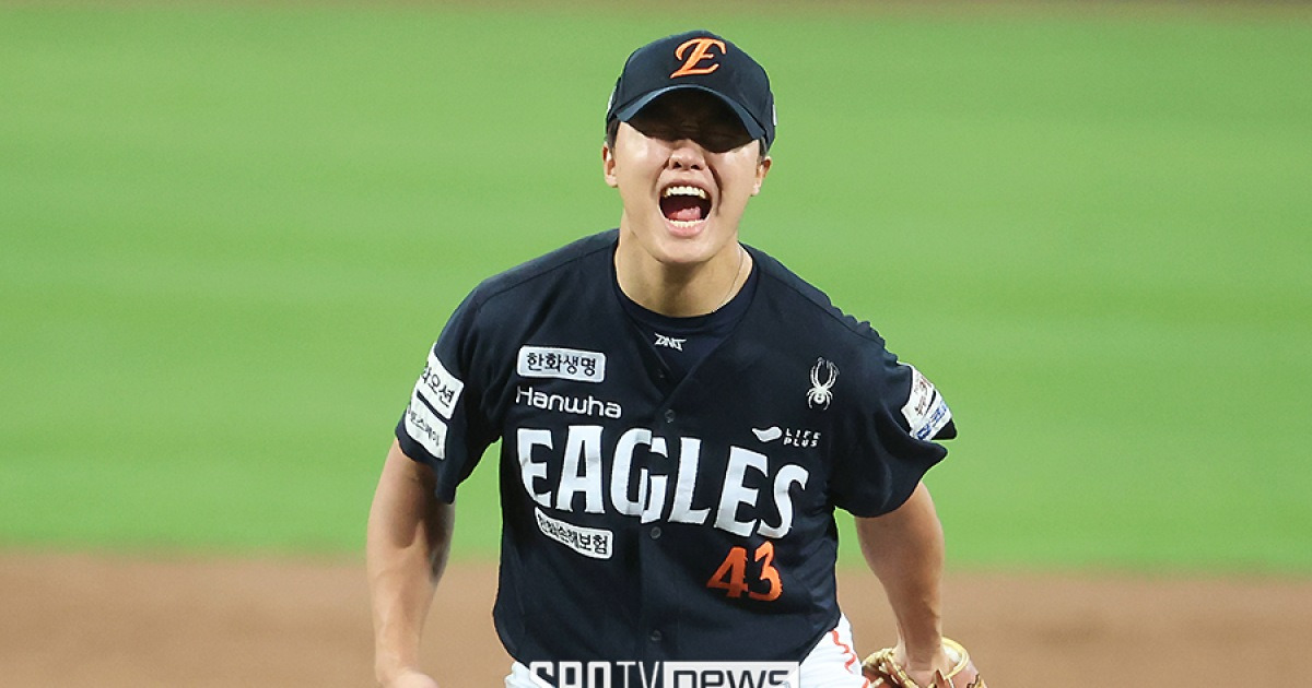 154km 삼진→삼진→삼진→삼진 괴력…이래서 한화가 '19세' 정우주 선발로 내보냈구나